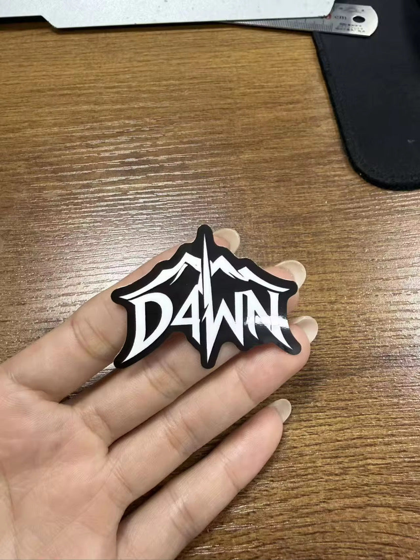 Pack Stickers D4WN — Mat + Brillant